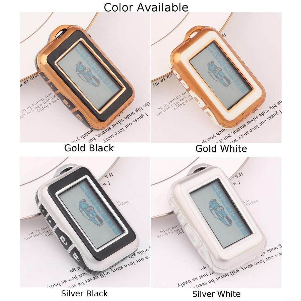 Stylish Key Fob Cover for Starline E60 E90 Two Way Car Alarm Protection