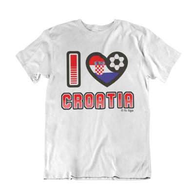 AŠ MYLIU KROATIJĄ Futbolo marškinėliai 2024, Suaugusiems Vaikams Ar Kūdikiams, Pasaulio taurės Kroatijos