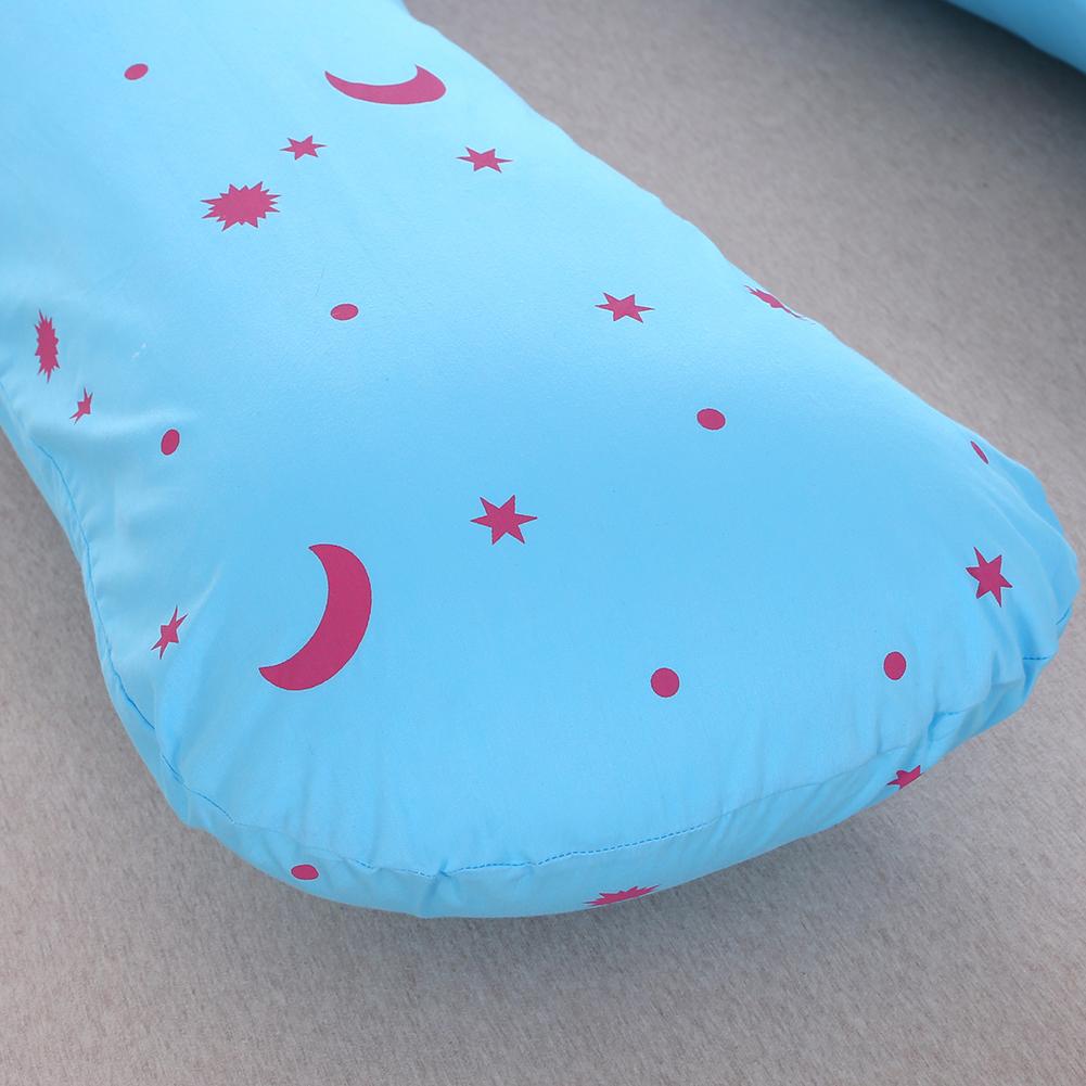 Multi-function Maternity Pillow Case Pure Cotton U-shape Printing Cushion Cover for Pregnant Women Only Pillowcase No filler