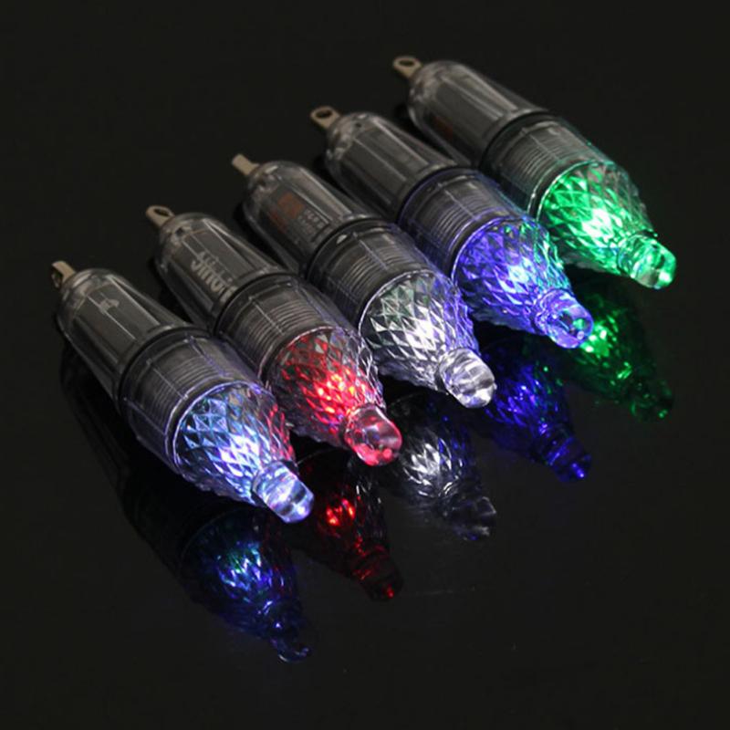 New! 12cm Lure Fish Light Waterproof Deep Drop Underwater Fish Attracting Lure Led Fishing Lamp For 300m