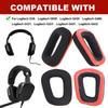 Replacement Memory Foam Earpads and Ear Cups for Logitech G35 G930 G430 G331 G231 G431 G432 Headphones