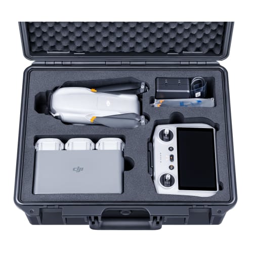 Lykus Titan MA310 Waterproof Case for DJI Air 3S/Air 3 Fly More Combo, DJI RC2/RC-N3/RC-N2 Transmitters, and RC Straps (Case Only)