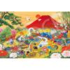 Epoch 1500 Small Piece Jigsaw Puzzle Illustration/Art Japanese Picture Lucky Lucky White Snake (5...