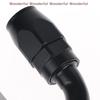 180 Degree AN4 AN6 AN8 AN10 Hose End Fitting Swivel Adapter High Strength Oil Cooler Connector for Workshop