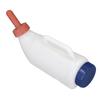 Calf Nursing Feeding Bottle Silicone Nipple PE 2L Spill Proof Calf Milk Feeder for Cattle Sheep