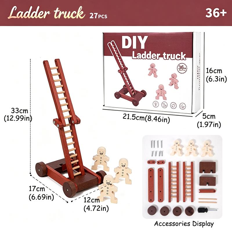 Holz DIY Belagerungsgerät Kanone Spielzeugset Kinder Schraubmontage Flugzeug Trebuchet Modell Pädagogische Bausteine Jungen Spielzeug Geschenk