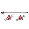 MJX Hyper Go 14301 14302 14303 RC Car Metal Steering Cup Upper Lower Swing Arm Set Shock Tower Bracket Body Post Upgrade Parts