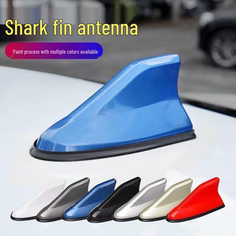 Second-Gen Shark Fin Car Antenna: Signal, Tail Wing & Decorative Upgrade Without Drilling
