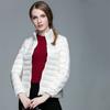 Women's Lightweight Long-Sleeve Water-Resistant Jacket Warm Slim Stand Up Collar Zipper Coat