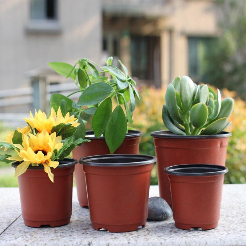 10/20/50Pcs Flower Pots Plant Seedling Pot Succulent Pots Home Garden Decoration Pots For Plants Gardening Supplies