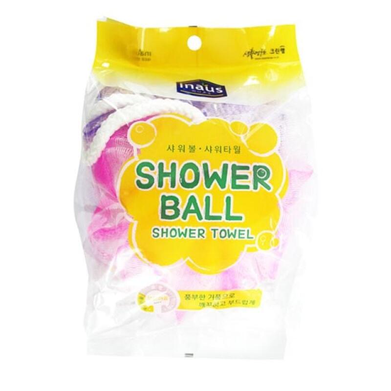 Bubble shower ball