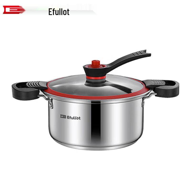 

YiFuLe 24cm Stainless Steel Micro Pressure Cooker