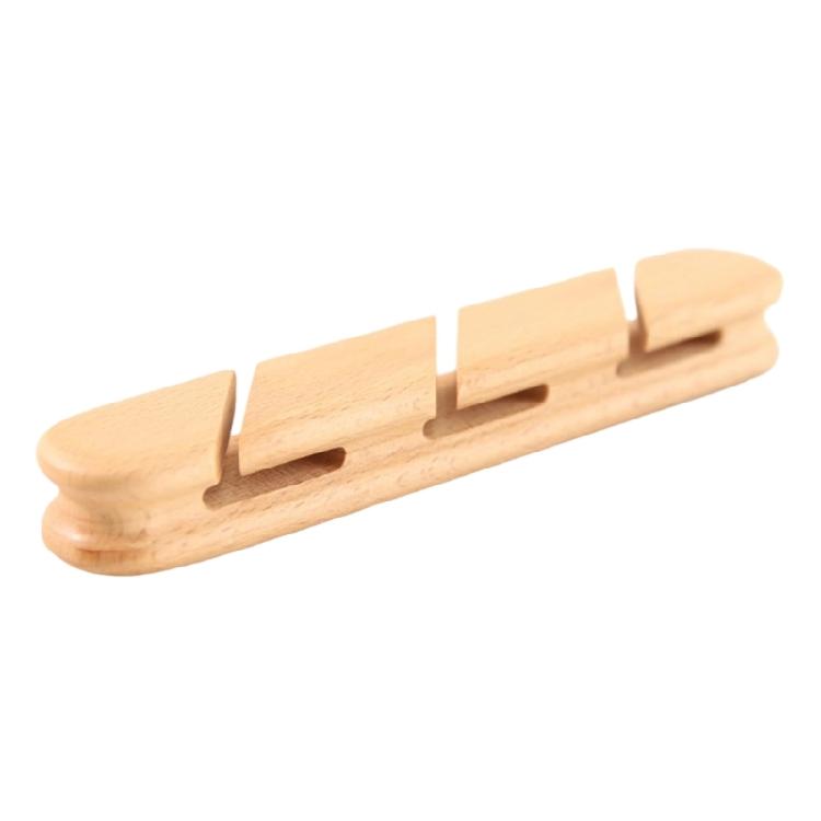 Wood Cable Management Clips Adhesive MultiSlot Organizers for Desk Home Office Auto Slimly Cable Organizers Wire Holders