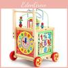 Wooden Childrens Learning Walker With Multifunction For Early Development