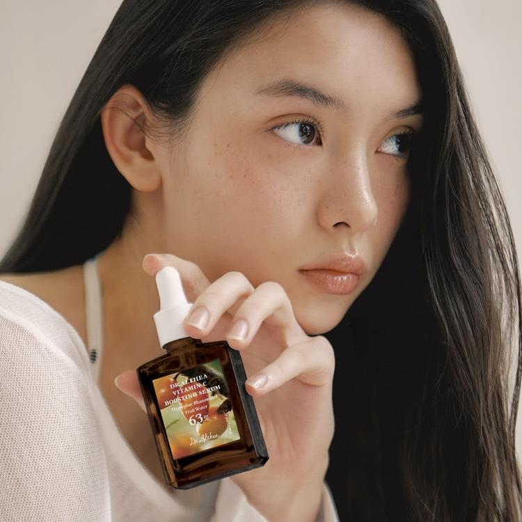 Dr Althea Vitamin C Boosting Serum 30ml Sea Buckthorn Tranexamic Acid Brightening Dark Spot Care