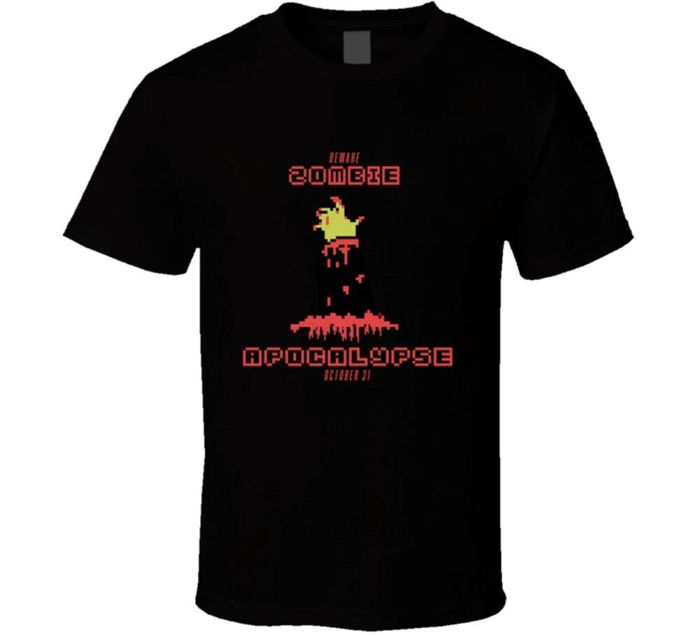 Beware Zombie Apocalypse October 31 Halloween Gift T Shirt S