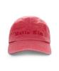 Mattengkim Matin Washed Camp Cap In Red