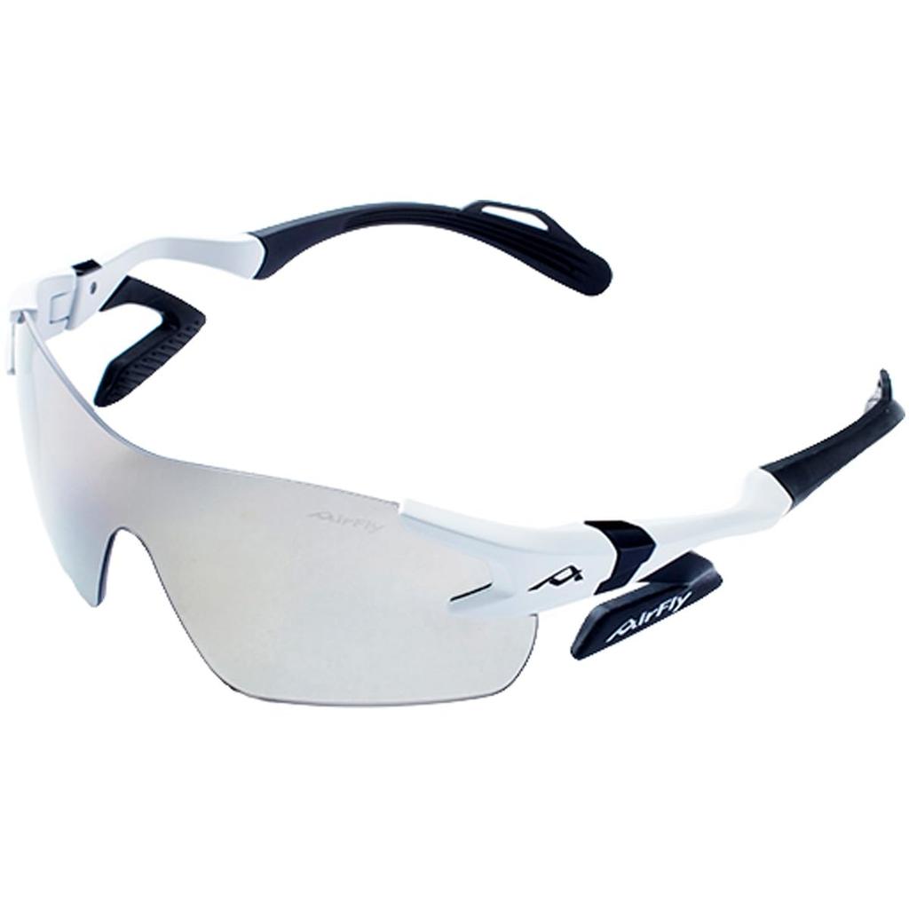 Burun Pedsiz Spor Güneş Gözlüğü Beyaz Mat Unisex Unisex [AirFly] (Hava sineği) AF-301 C-2