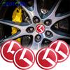 56/60MM Car Badge Wheel Center Cover Stickers Hub Cap For KIA Sportage GT RIO Ceed Picanto Pegas Sorento Niro Soul Cerato K5 K3CH0 