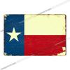 American Canada National Flag Wall Decoration Tin Sign Vintage Country Flag Metal Plaque Childrens Room Decor xcm