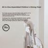 Baby Dining Chair Baby Eating Seat Household Movable Foldable Toddler Children's Meal