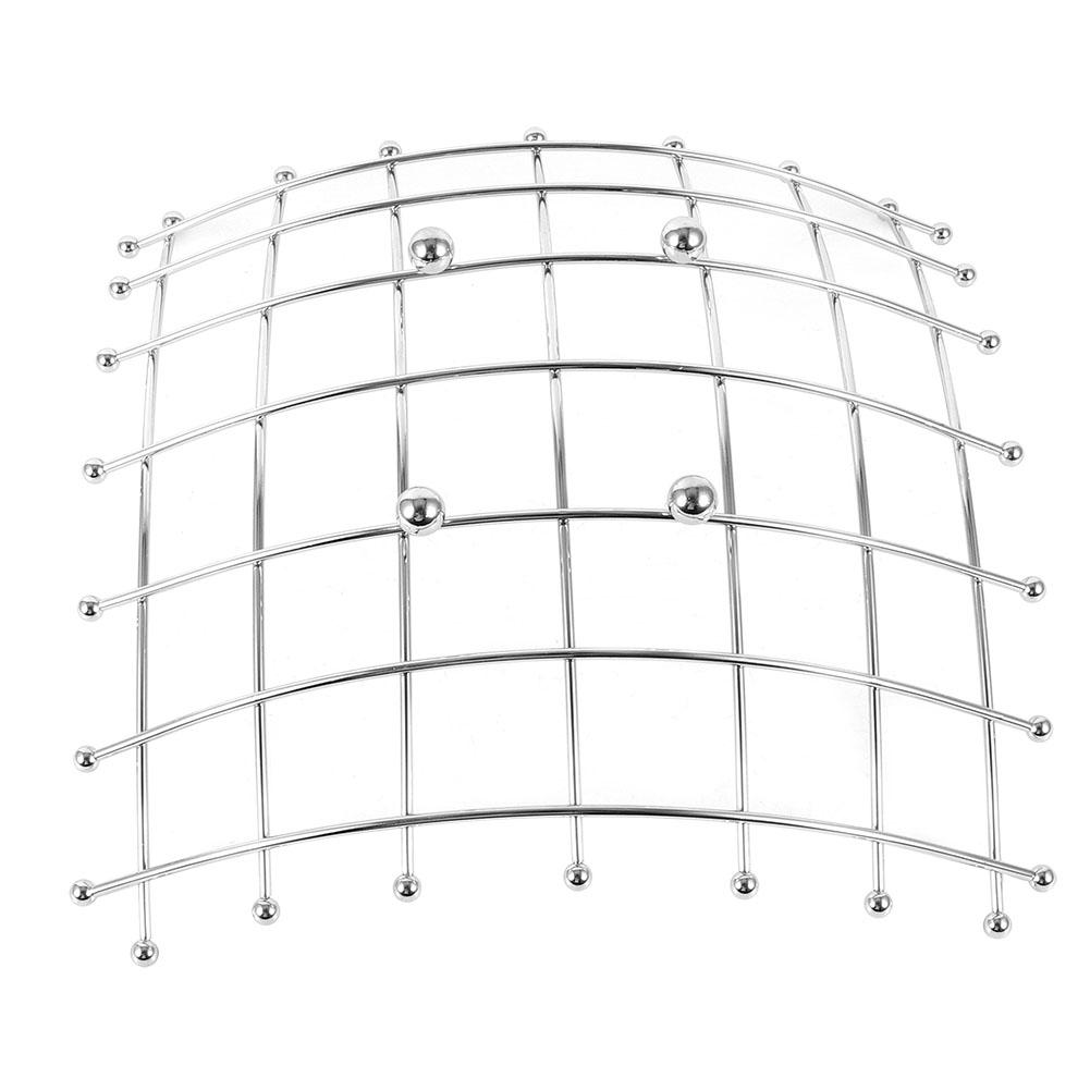 Stainless Steel Living Room Desktop Fruit Dish Durable Draining Fruit Basket Kitchen Decoration