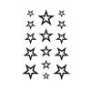 Hollow Star Water Transfer Star Waterproof Temporary Tattoo Sticker Sexy Product