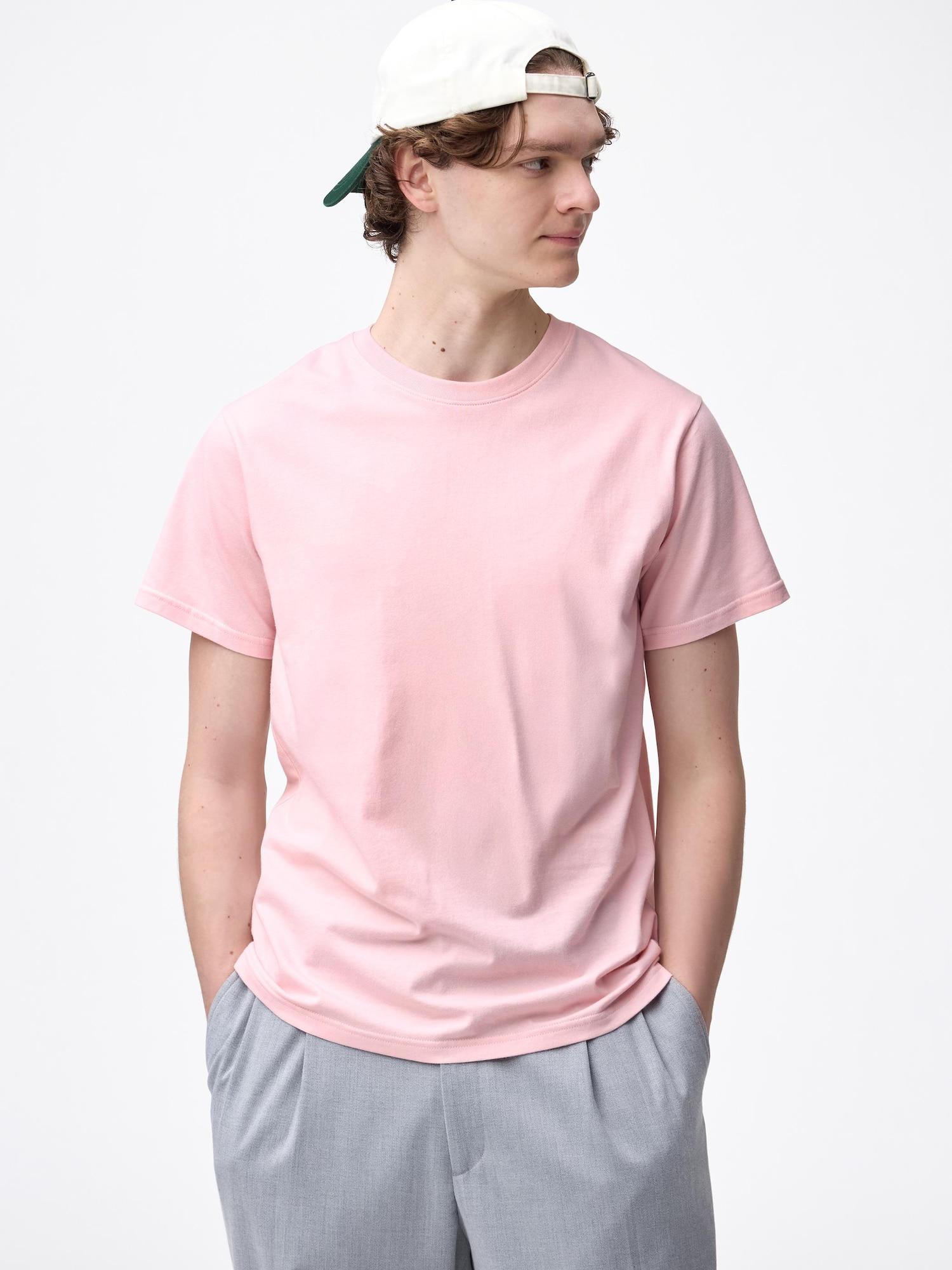 Gu By Uniqlo Cotton Collar Crew Neck Tee Buy cheaply on Joom