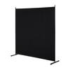 VEVOR Room Divider, Single Panel Room Divider, 6FT Privacy Screen Indoor, Partition Divider for Room Separation