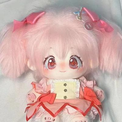 20cm Bavlněná panenka Japonské anime Puella Magi Madoka Magica Plyšová měkká vycpaná Panenky figurky Super Star Halloweenské dárky