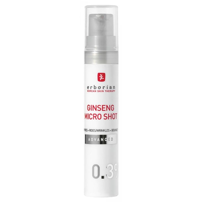 Sérum - ERBORIAN - Ginseng Micro Shot 10 ml - Anti-âge - Micro-infusion - Effet micro-needling