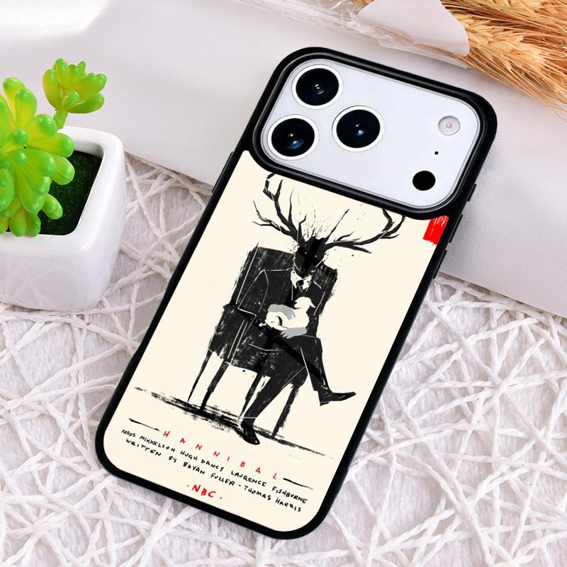 Hannibal Phone Case for iPhone 17 Air 16 15 11 12 14 13 Pro Max Shockproof Cover