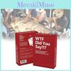 Wtf You Did Say Party Game Against All Dignity Morality Full Game Set 594 Cards