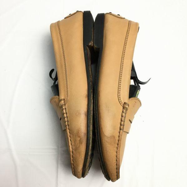 TOD'S Women's Size 36 (22.523.0cm) Moccasin Coin Loafer Slip-On Made In Italy Business Shoes Beige(USED)