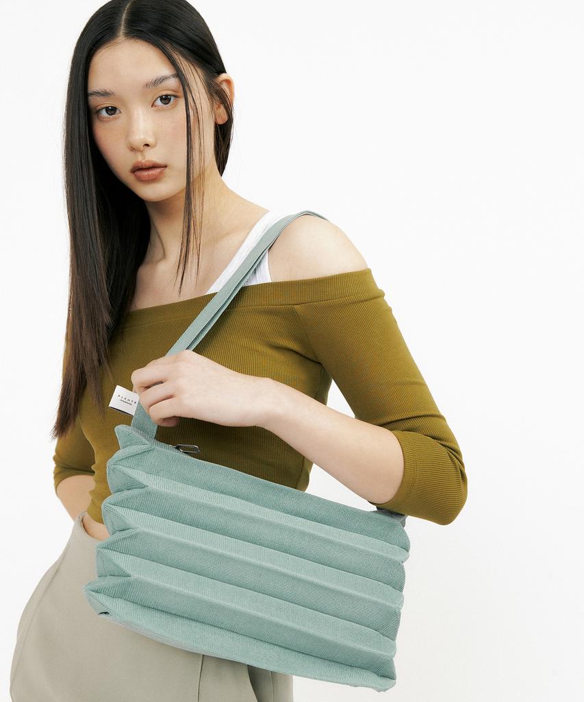 Pleatsmama New Sacoche Bag Sage