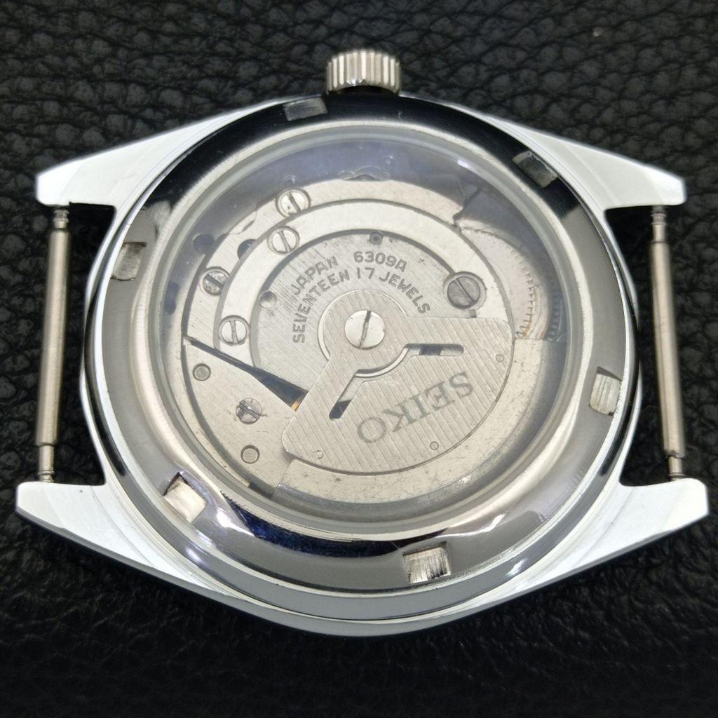 JAPAN VINTAGE REFURBISHED SEIKO 5 AUTOMATIC 6309A MENS BLUE DIAL WATCH A441273-4 Sk-a441273