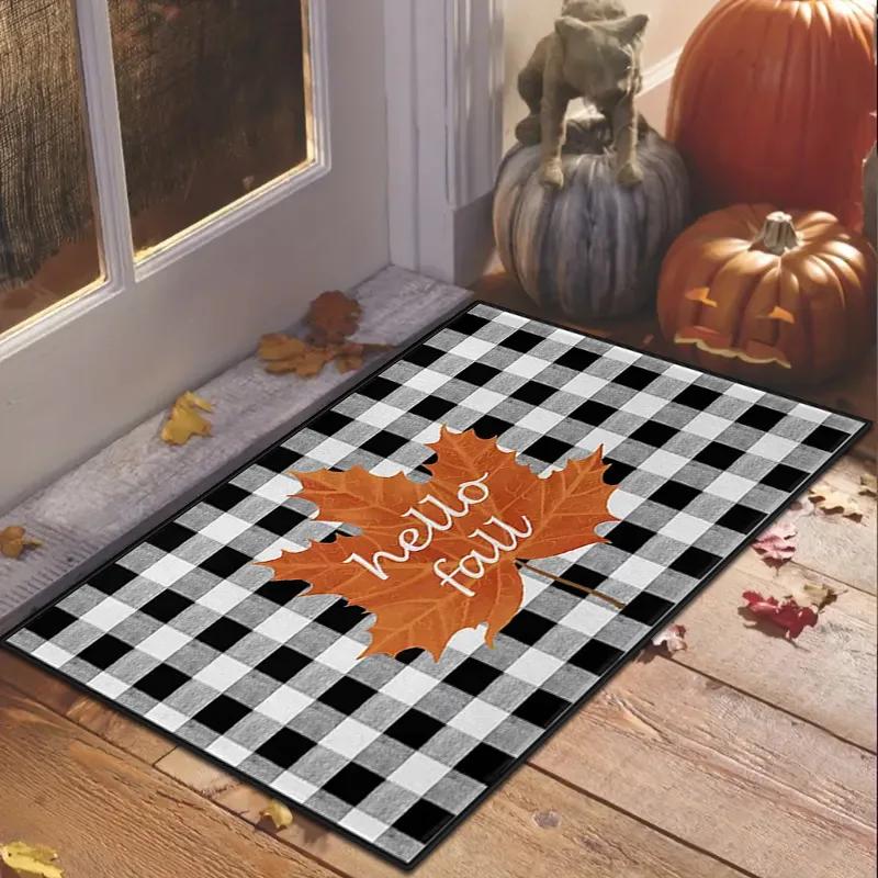 Hot Sale European Welcome Rugs Carpet for Bedroom Decor Living Room Entrance Carpets Kitchen Front Non-slip Doormat Holiday Gift