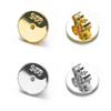 10pcs Metal Earring Stopper Plugs Secure Ear Studs Back Clasps Accessories Earrings Closures for Jewelry Enthusiasts