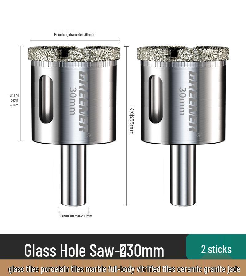 Green Forest Diamond Drill Bit for Tiles, Glass & Marble