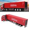 ZK30 1: 48 Alloy Container Truck Model Toy Highly Simulation Children Car Toys VehicleRed Container Truck Model