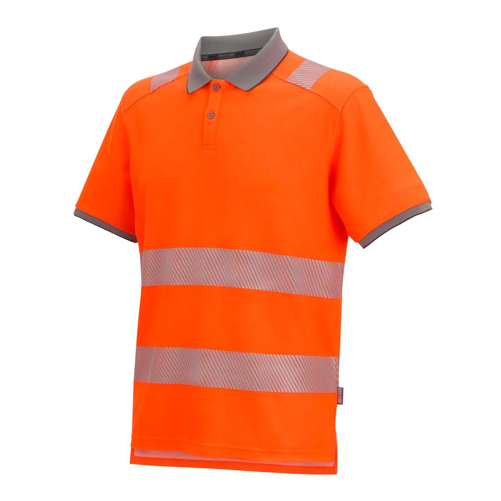 Regatta Unisex Adult Polycotton Hi-Vis Polo Shirt