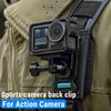 360° Rotation Bag Backpack Shoulder Strap Mount Holder for GoPro Hero 13 12 11 10 DJI Action 4 Insta360 Action Camera Accessory