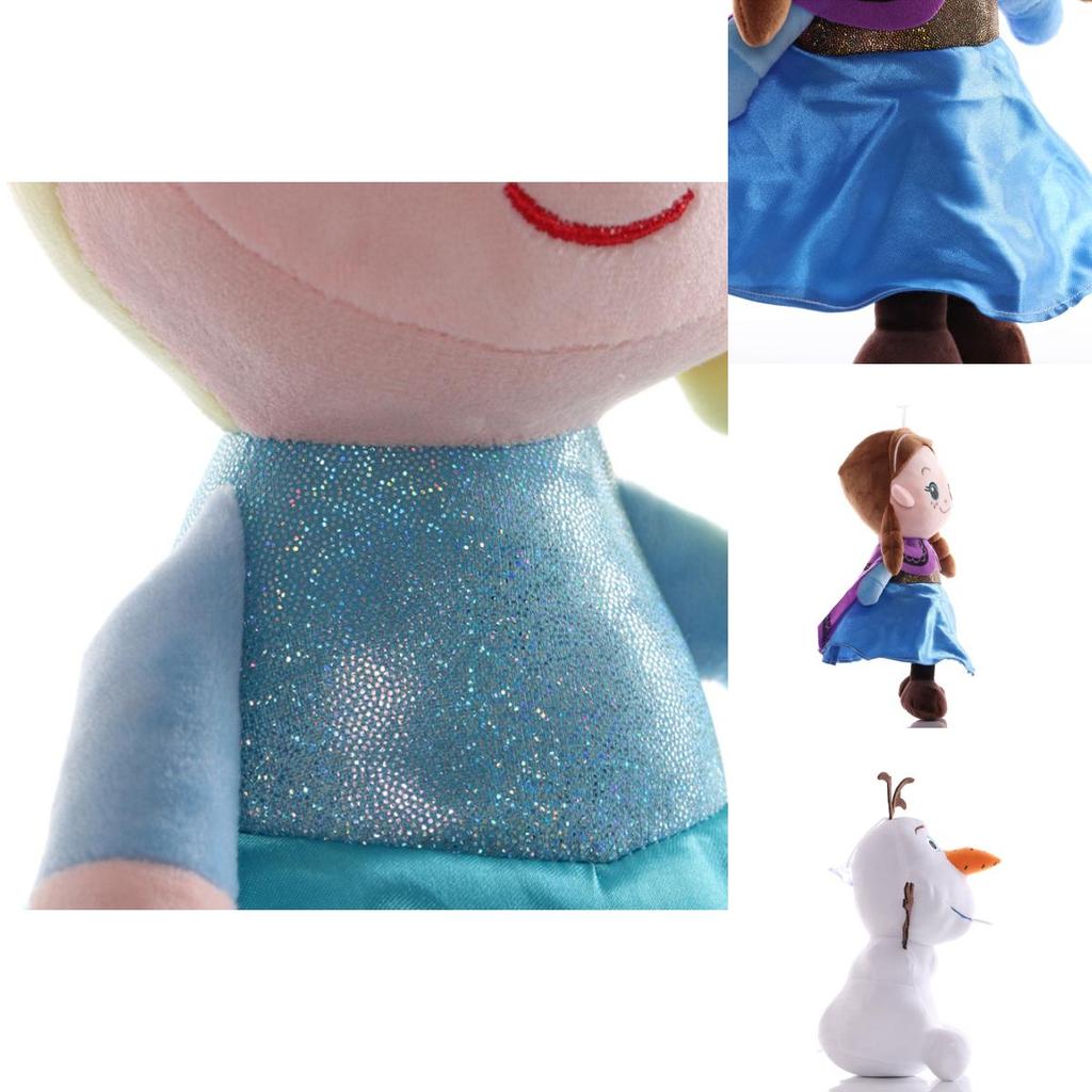 Disney Frozen 2 Stuffed Elsa&anna Princess Plush Doll Birthday Gift For Kids