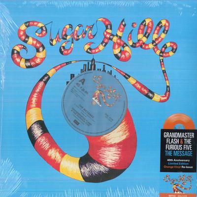 LP-Schallplatte GRANDMASTER FLASH  THE FURIOUS FIV  Message Orange Vinyl SHL117RORANGE SUGAR HILL 2022 UK Dance  Electronica