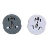 Plug Adapter Universal Pin Socket US/AU/UK 2 Round to EU Travel Power Plug