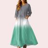 Women's Retro Ethnic Style Ribbon Embroidered Sleeveless Linen V-neck Maxi Dress