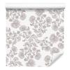 Light Gray Flowers Wallpaper for Living Room and Bedroom 50x1000