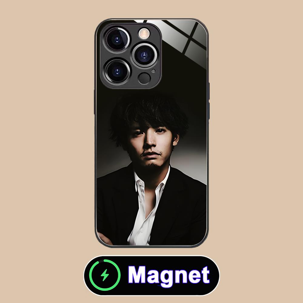 Akaso Eiji Glass MagSafe Mobile Phone Case for iPhone 17 16 15 14 13 12 11 Air Pro Max Plus Mini Colorful Cover iPhone 11 Pro Max