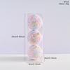 Xmas Decoration Macaron Foam Bauble Hanging Pendant Foam Christmas Balls For Home Decoration New Year Gift Gift Exchange