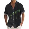 Chemise hawaïenne pour hommes, chemises de Bowling boutonnées Vintage pour hommes, chemise de plage d'été à manches courtes